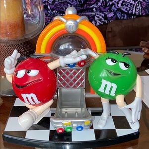 M&Ms candy dispenser